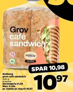 Netto Grov café sandwich tilbud