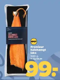 Netto Premieur koldrøget norsk laks tilbud