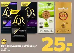 Netto L'OR eller Lavazza kaffekapsler tilbud