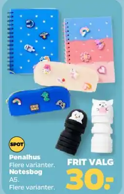 Netto Penalhus / Notesbog A5 tilbud