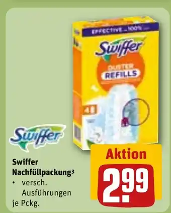 REWE DE SWIFFER Nachfüllpackung tilbud