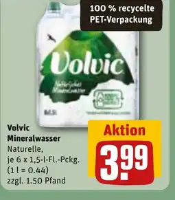 REWE DE Volvic Mineralwasser tilbud
