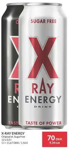 Nielsen's Discount X-RAY Energy tilbud