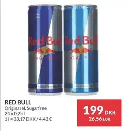 Nielsen's Discount RED BULL tilbud