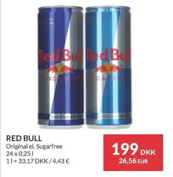 Nielsen's Discount RED BULL tilbud