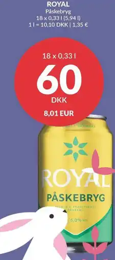 Nielsen's Discount ROYAL Påskebryg tilbud