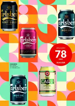 Nielsen's Discount CARLSBERG tilbud