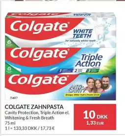 Nielsen's Discount COLGATE Zahnpasta tilbud