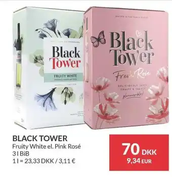 Nielsen's Discount BLACK TOWER tilbud