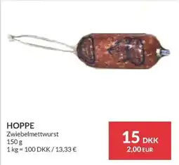 Nielsen's Discount HOPPE Zwiebelmettwurst tilbud