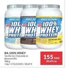 Nielsen's Discount BA 100% Whey tilbud