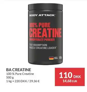 Nielsen's Discount BA Creatine tilbud