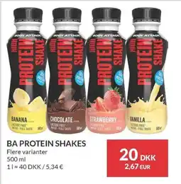 Nielsen's Discount BA Protein shakes tilbud