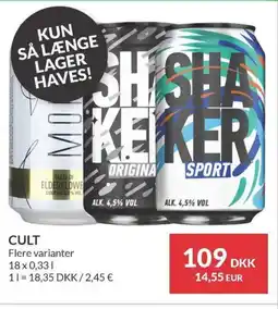 Nielsen's Discount CULT tilbud