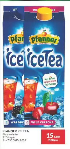 Nielsen's Discount PFANNER Ice tea tilbud