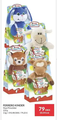 Nielsen's Discount FERRERO KINDER Maxi Plüschtier tilbud