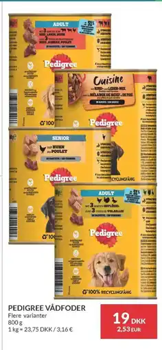 Nielsen's Discount PEDIGREE Vådfoder tilbud
