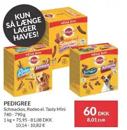 Nielsen's Discount PEDIGREE tilbud