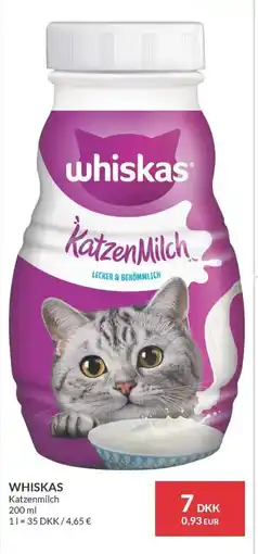 Nielsen's Discount WHISKAS Katzenmilch tilbud