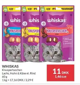 Nielsen's Discount WHISKAS Knuspertaschen tilbud