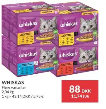 Nielsen's Discount WHISKAS tilbud