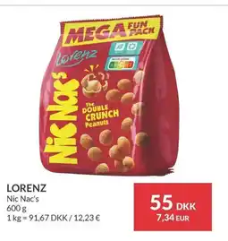 Nielsen's Discount LORENZ Nic Nac's tilbud