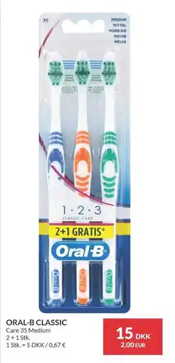 Nielsen's Discount ORAL-B Classic tilbud