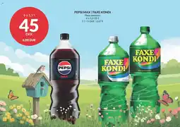 Nielsen's Discount PEPSI Max / FAXE KONDI tilbud