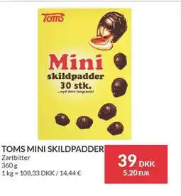 Nielsen's Discount TOMS Mini skildpadder tilbud