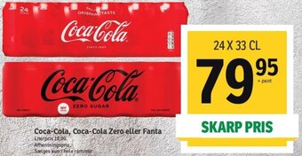 SPAR Coca-Cola, Coca-Cola Zero Eller Fanta tilbud