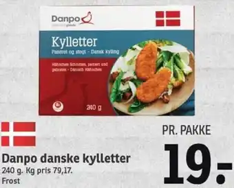SPAR Danpo Danske Kylletter 240g tilbud