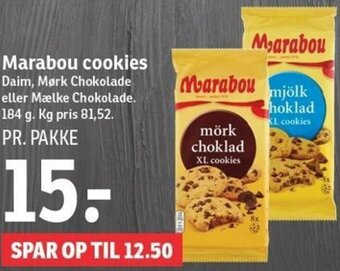 SPAR Marabou Cookies tilbud