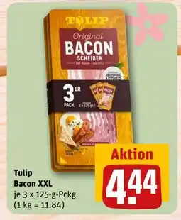 REWE DE Tulip Bacon XXL, EUR 4.44 tilbud