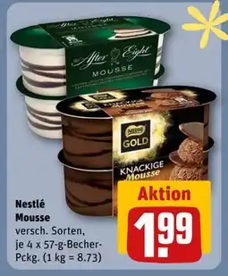 REWE DE Nestlé Mousse, EUR 1.99 tilbud