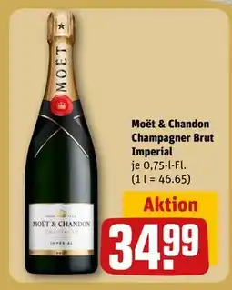 REWE DE Moët & Chandon Champagner Brut Imperial, EUR 34.99 tilbud