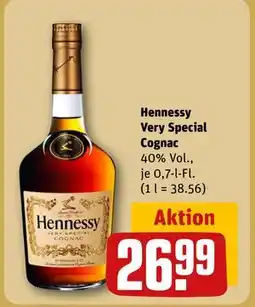 REWE DE Hennessy Very Special Cognac, EUR 26.99 tilbud