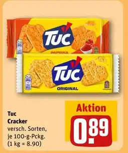 REWE DE Tuc Cracker, EUR 0.89 tilbud