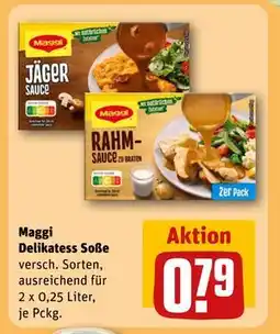 REWE DE Maggi Delikatess Soße, EUR 0.79 tilbud