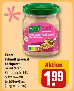 REWE DE Knorr Schnell gewürzt Kochpaste, EUR 1.99 tilbud