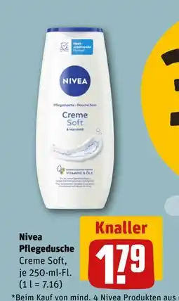 REWE DE Nivea Pflegedusche, EUR 1.79 tilbud