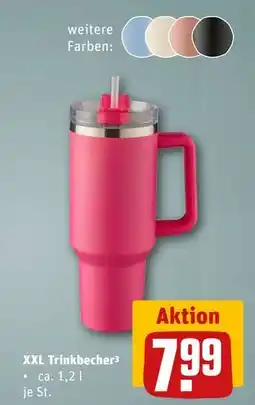 REWE DE XXL Trinkbecher³, EUR 7.99 tilbud