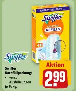REWE DE Swiffer Nachfüllpackung, EUR 2.99 tilbud