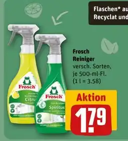 REWE DE Frosch Reiniger, EUR 1.79 tilbud