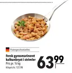 Citti Fersk gyrosmarineret kalkunbryst i strimler tilbud