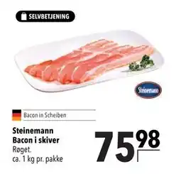 Citti Steinemann Bacon i skiver tilbud