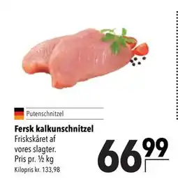 Citti Fersk kalkunschnitzel tilbud