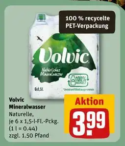 REWE DE Volvic Mineralwasser, EUR 3.99 tilbud