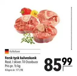 Citti Fersk tysk kalveskank tilbud
