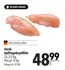 Citti Fersk kyllingebrystfilet tilbud