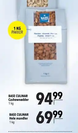 Citti BASE CULINAR Hele mandler tilbud